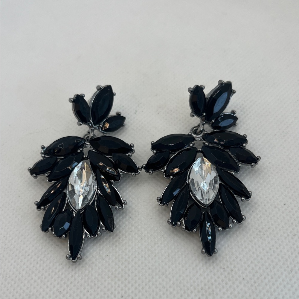 Black Costume Jewelry Earrings